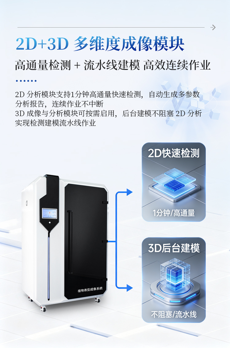 高光谱植物表型成像系统